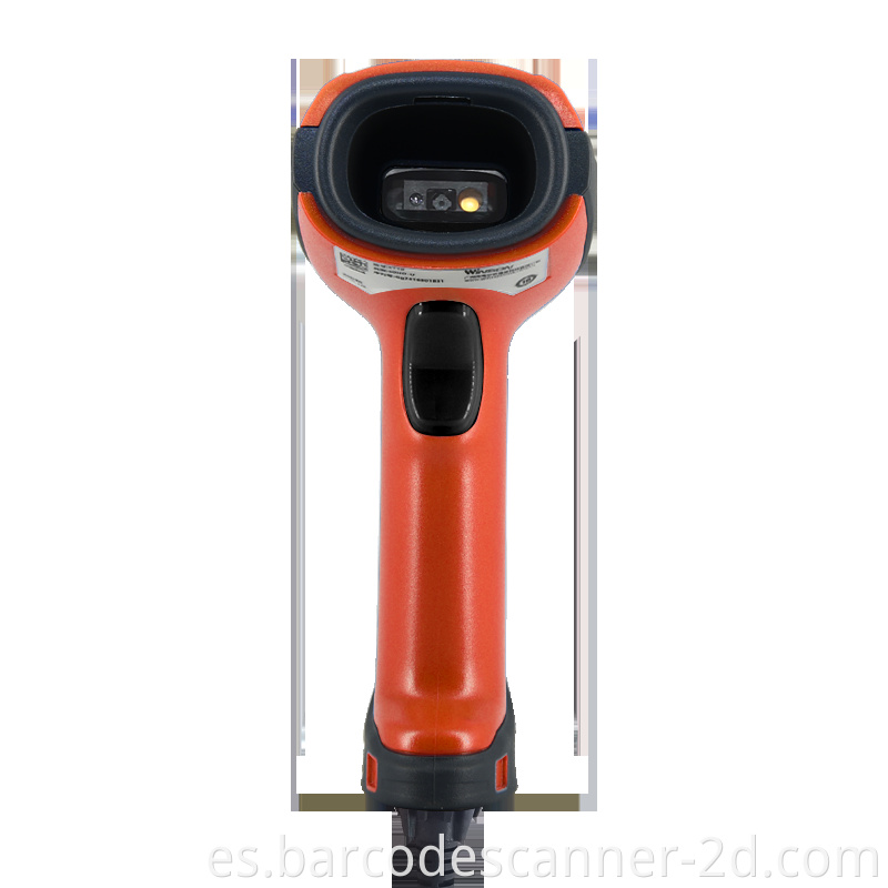 Nuevo escáner de código de barras de diseño IP68 Código de prueba Reader Industrial Industrial 2D Wired Barcode Scanner